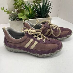 Hotter Women's Sneakers in Mauve and Beige